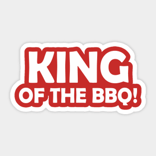 King Of The BBQ Sticker